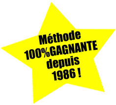 methode gagnante depuis 1986